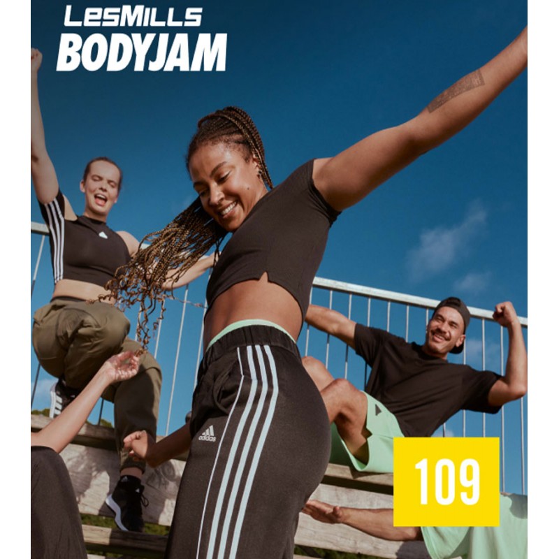 Hot Sale 2024 Q3 Body Jam 109 New Release BJ109 DVD, CD & Notes